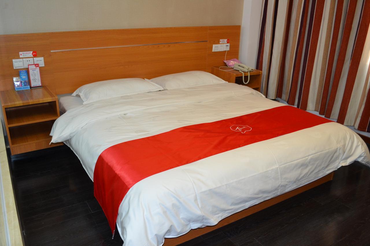 Thank Inn Chain Hotel Zibo Road Dongying Exterior photo